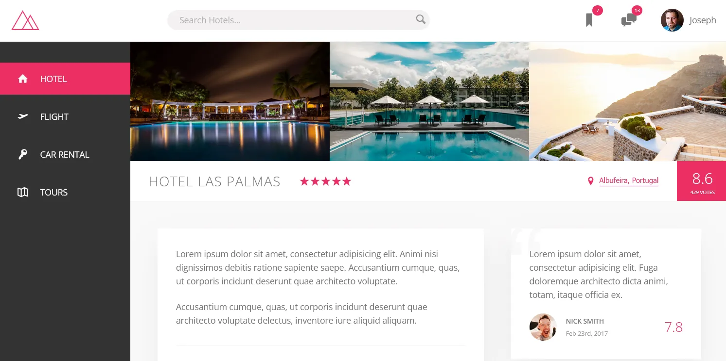 Trillo: Hotel Booking Website